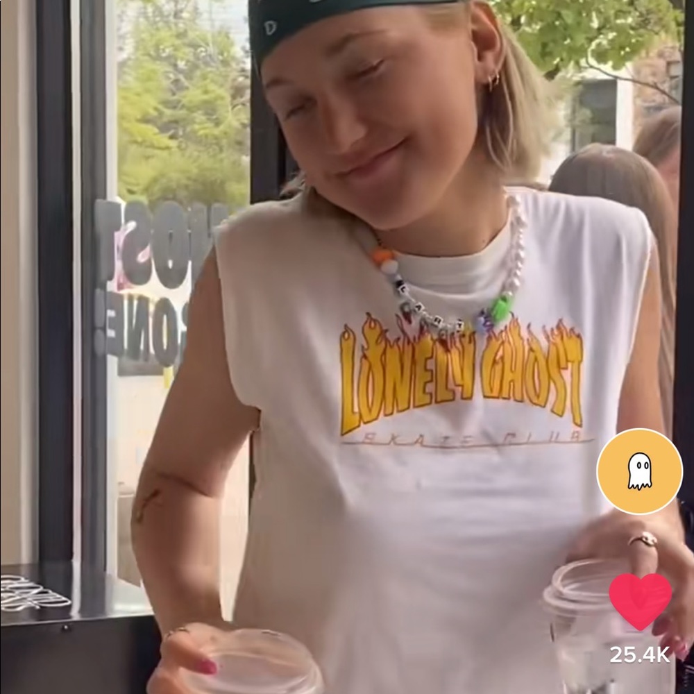 Kids Lonely Ghost Skate Club Tee (RARE)